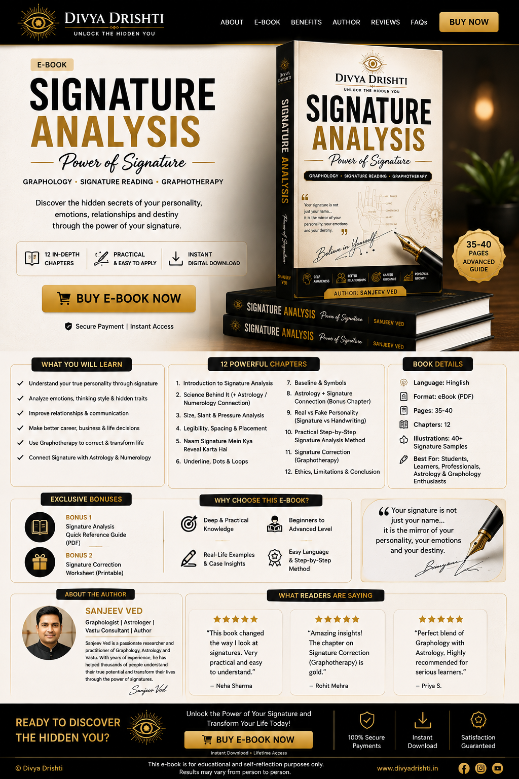 Signature Analysis: The Power of Your Signature cover